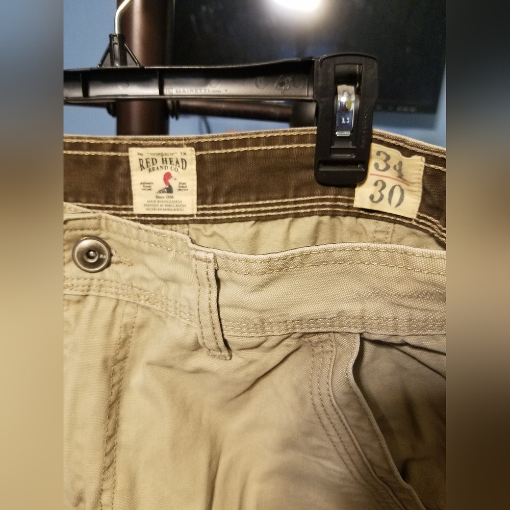 34X30 REDHEAD TAN PANTS LIKE NEW